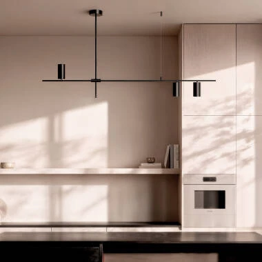 Imagen de Lámpara Colgante Lineal Metal Auzoa