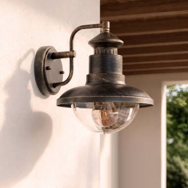 Imagen de Lámpara de Pared Exterior de Aluminio Zolara
