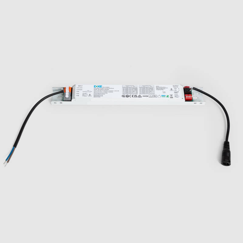 Imagen de Driver BOKE Lineal Regulable DALI/PUSH 200-240V No Flicker Salida 54-200V 100-450mA 76.5W BK-DEN075