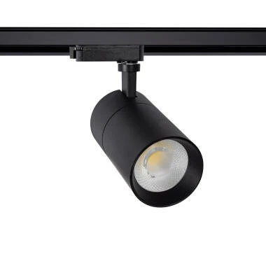 Foco LED Mallet 30W Regulável CCT Seleccionável para Carril Monofásico UGR 15
