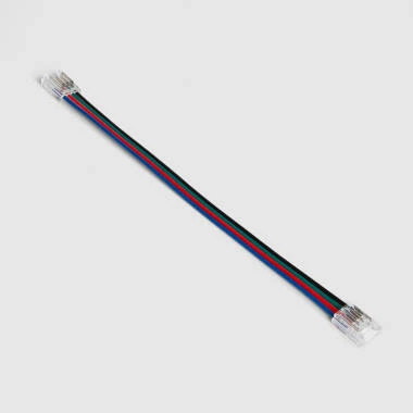 Conector para Tira LED 24V RGB SMD Ancho 8mm IP20 Doble con Cable