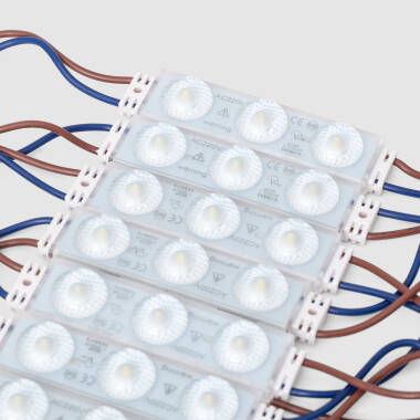 Módulo LED Pro 50 Peças 75W IP67 220V AC para Cartazes Publicitarios