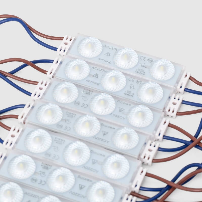 Imagem de Módulo LED Pro 50 Peças 75W IP67 220V AC para Cartazes Publicitarios