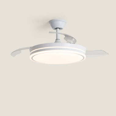 Imagen de Ventilador de Techo con luz Silencioso DC aspas retráctiles Dalori Evo