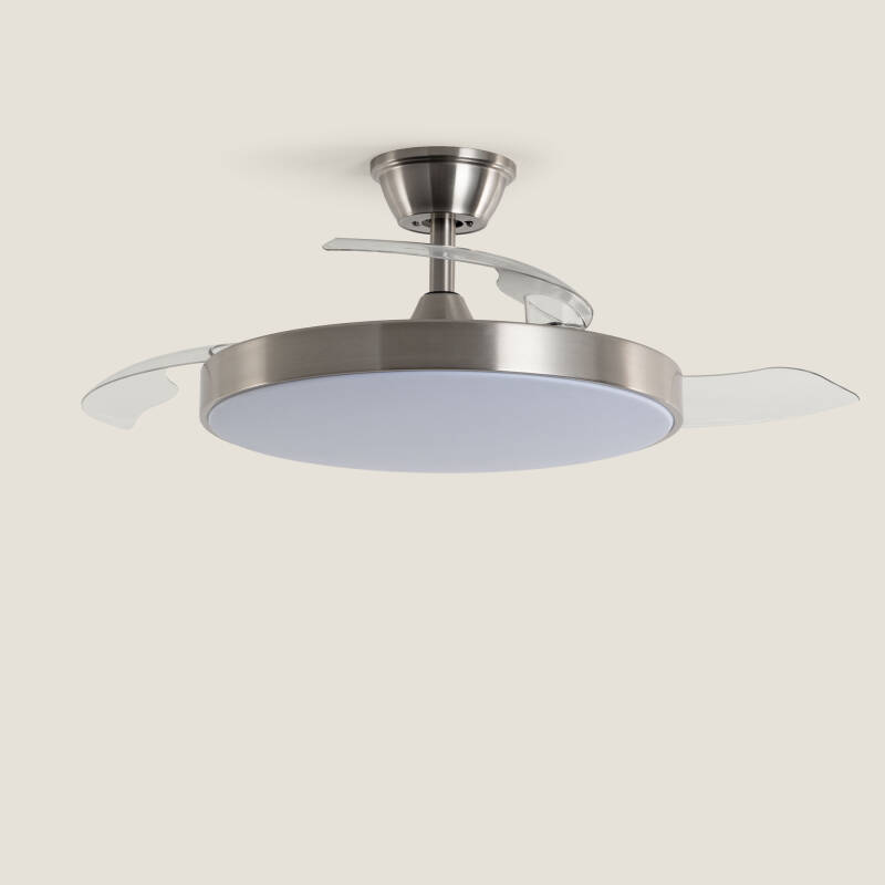 Imagen de Ventilador de Techo con luz Silencioso DC aspas retráctiles Tori