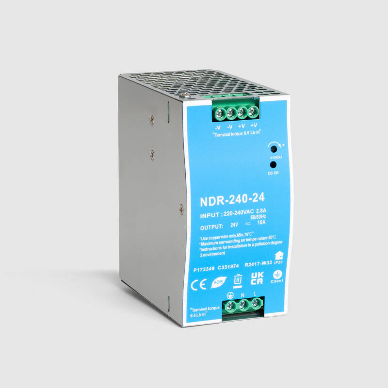 Imagem de Fonte de alimentação 24V DC para Carril DIN