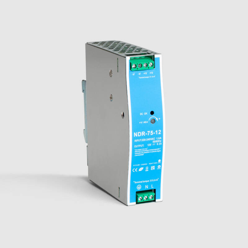 Imagen de Fuente de Alimentación 12V DC para Carril DIN