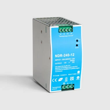 Fuente de Alimentación 12V DC para Carril DIN