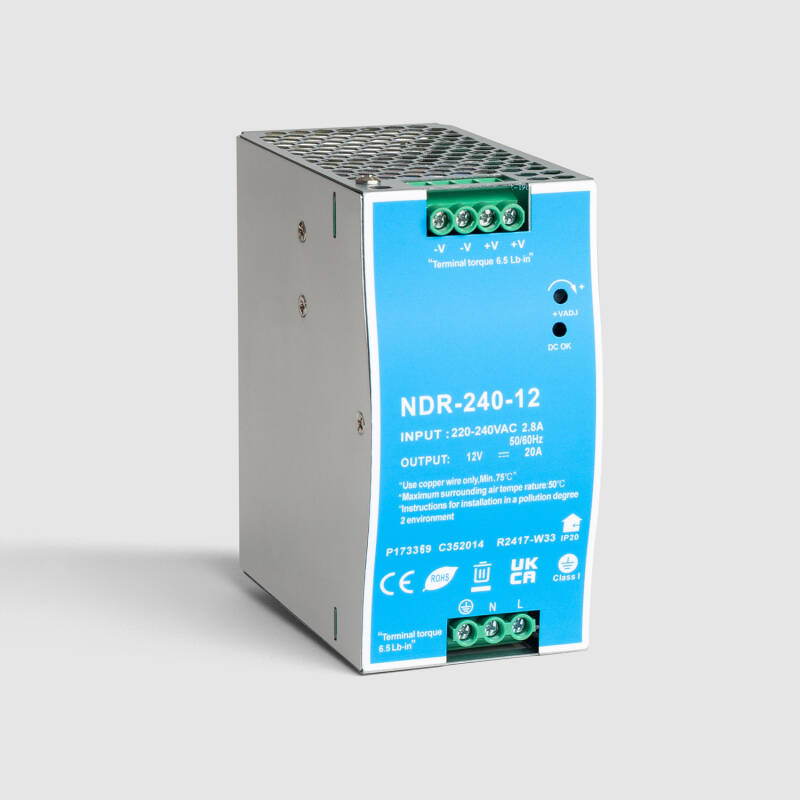 Imagen de Fuente de Alimentación 12V DC para Carril DIN