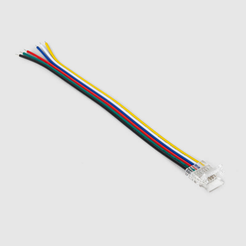 Imagen de Conector Tira LED 24V RGB+CCT SMD Ancho 10mm IP20 con Cable
