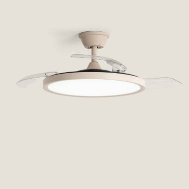 Imagen de Ventilador de Techo con luz Silencioso DC aspas retráctiles Kleon