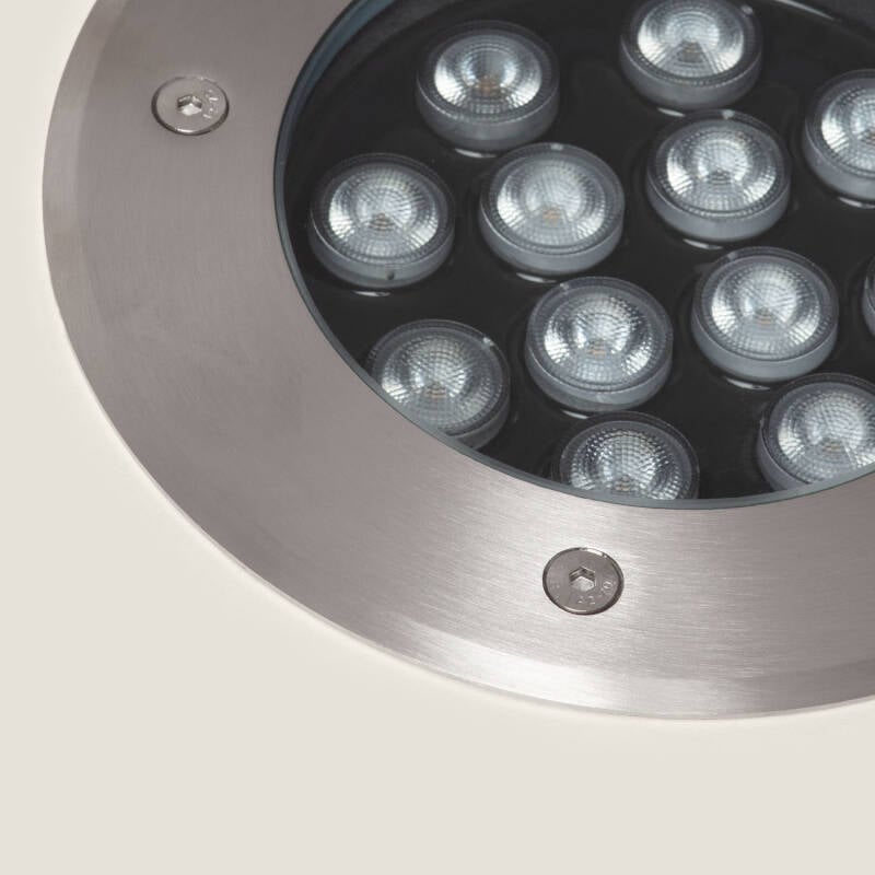Imagen de Foco Exterior LED 12W Solid Empotrable Suelo Inox
