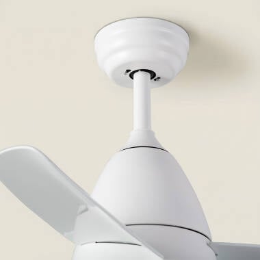 Imagen de Ventilador de Techo Silencioso Industrial Blanco 91cm Motor DC