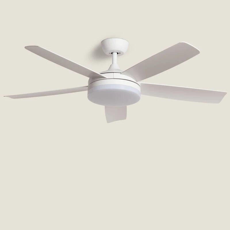 Imagen de Ventilador de Techo Silencioso Patroclo Blanco 132cm Motor DC