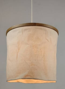 Imagen de [SK] Lámpara Colgante Bambú y Tela Noah
