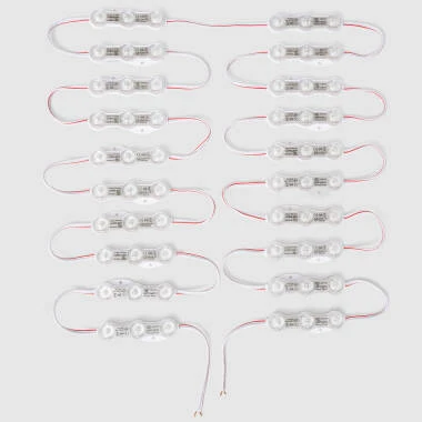 Módulo LED Pro LUMILEDS 20 Peças 20W IP68 24V DC para Cartazes Publicitarios