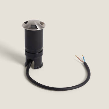 Imagem de Baliza LED Exterior 3 W Encastrável de Chão 4L 24V DC