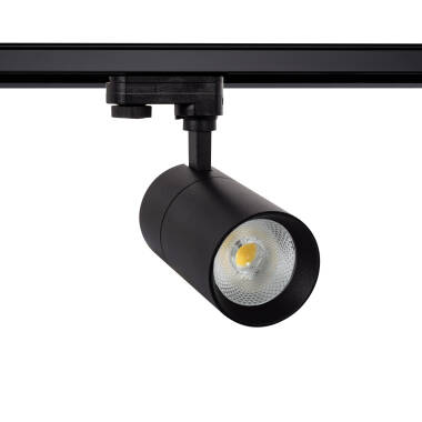 Foco LED Mallet 30W Regulável CCT Seleccionável Seleccionáve para Carril Trifásico UGR 15
