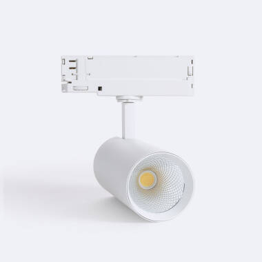 Foco Carril LED Trifásico 30W Carlo LIFUD CCT Seleccionable Blanco