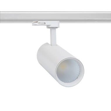 Foco Carril LED Trifásico 30W CCT Seleccionable Bertha Blanco