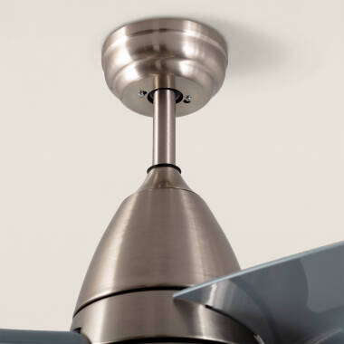 Imagen de Ventilador de Techo Silencioso Industrial Plata 91cm Motor DC