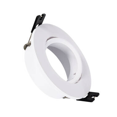 Aro Downlight Circular Basculante para Bombilla LED GU10 / GU5.3 Corte Ø 75 mm