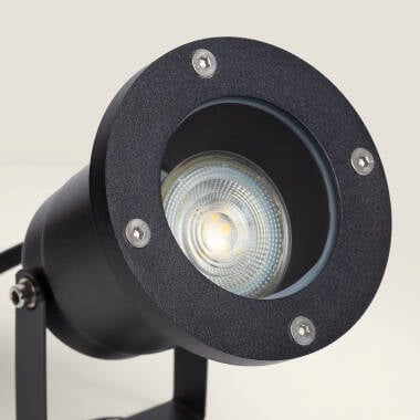 Imagen de Foco Exterior GU10 Aluminio con Pincho Tigris