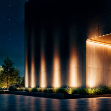 Imagem de Foco Exterior GU10 Alumínio com Espeto Simba