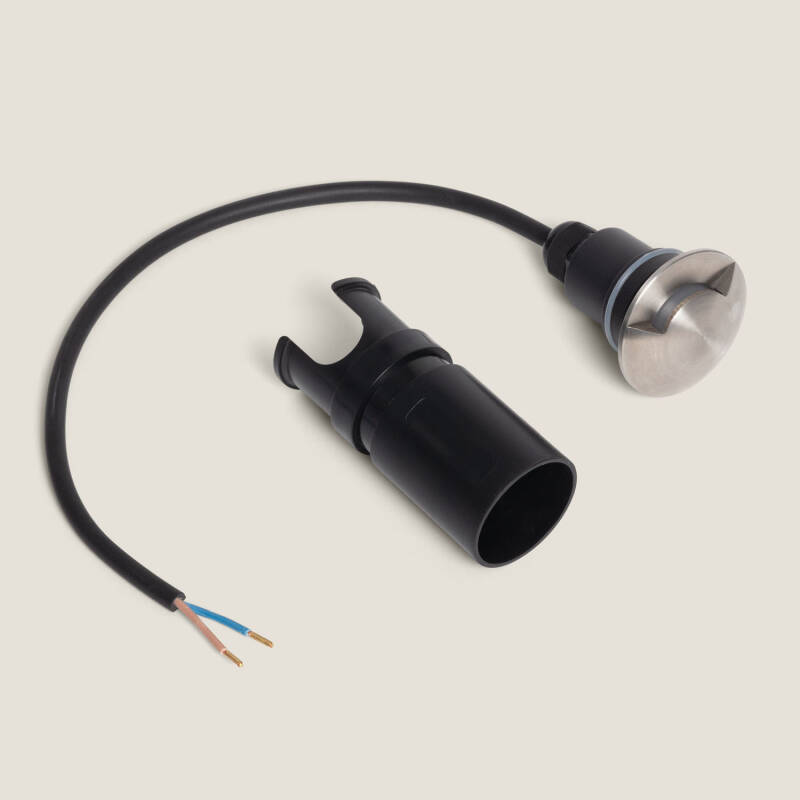 Imagem de Baliza LED Exterior de 3 W, Embutida no Chão, 1 L