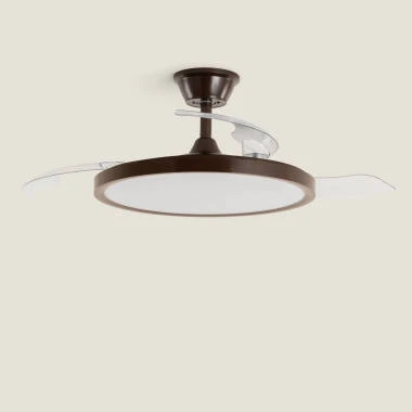 Ventilador de Techo con luz Silencioso DC aspas retráctiles Kleon