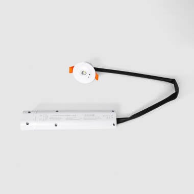 Downlight de Emergência LED 3W com 3 horas de Autonomia