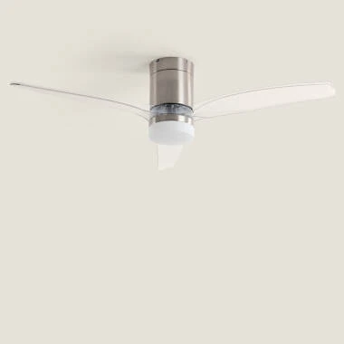 Ventilador de Techo con luz Silencioso DC aspas de madera Leros