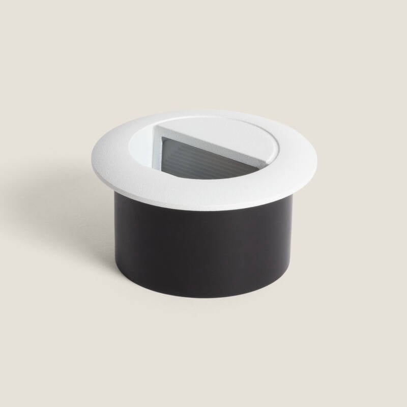 Imagem de Baliza Exterior LED 3W Embutida Parede Circular Esla