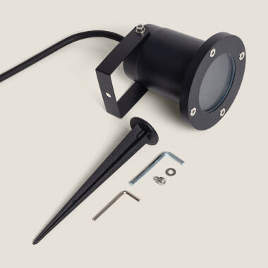 Imagen de Foco Exterior GU10 Aluminio con Pincho Tigris