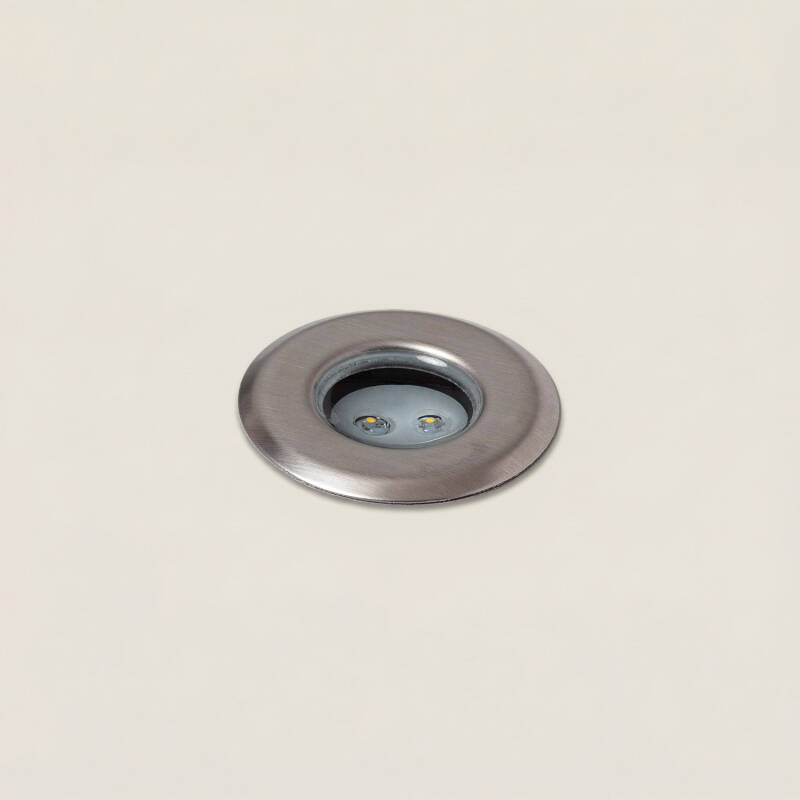 Imagen de Foco Exterior LED Empotrable Suelo Acero inoxidable Mini