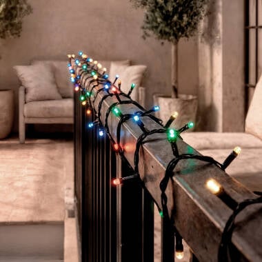 Imagen de Guirnalda Solar Exterior Cable LED 12m