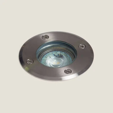 Foco Exterior Empotrable Suelo Basculante Inox GU10