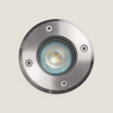 Imagen de Foco Exterior Empotrable Suelo Basculante Inox GU10