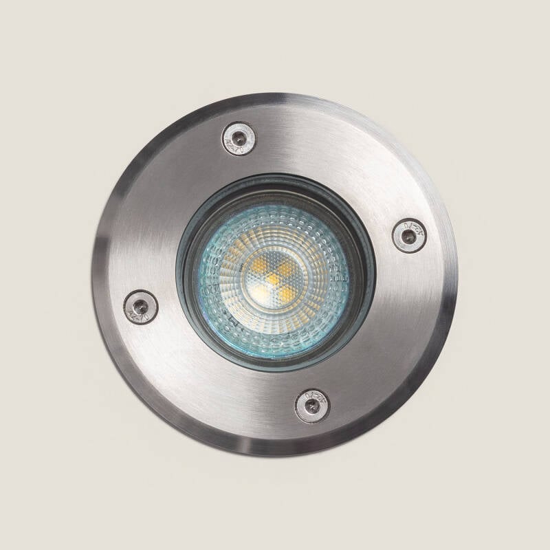 Imagem de Foco Exterior de Embutir Solo Basculante Inox GU10