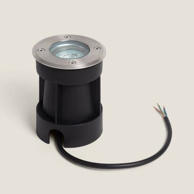 Imagen de Foco Exterior Empotrable Suelo Basculante Inox GU10