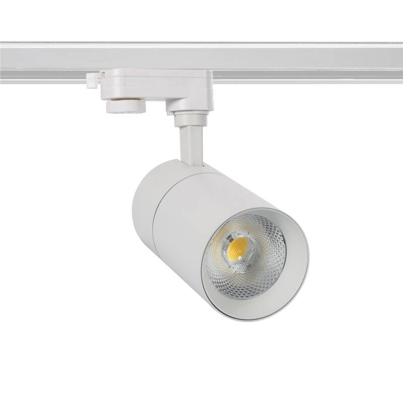 Imagem de Foco LED Mallet 30W Regulável CCT Seleccionável Seleccionáve para Carril Trifásico UGR 15