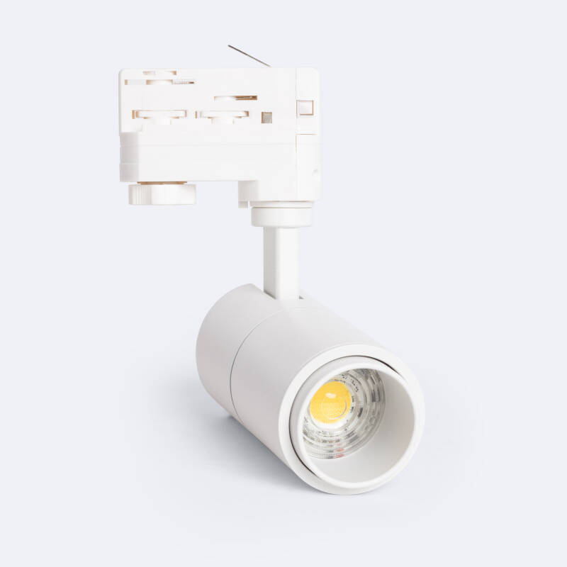 Imagen de Foco Carril LED Trifásico 10W Regulable CCT Seleccionable Pulyx Multiángulo 15-60º