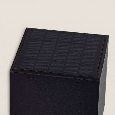 Imagen de Aplique de Pared Exterior Solar LED 2W Aluminio con Detector de Movimiento Radar Eros