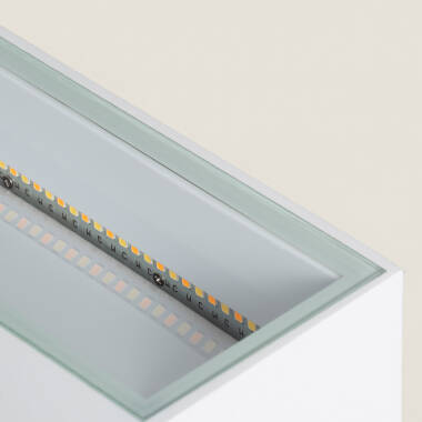 Imagem de Aplique de Parede Exterior LED 18W de Alumínio Iluminação Dupla Cara CCT Seleccionável Gropius