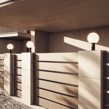 Imagen de Baliza Sobremuro Exterior Aluminio Tondu