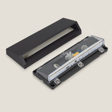 Imagem de Baliza Exterior LED 3W Superfície Parede Retangular Tunez