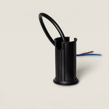 Imagem de Foco Exterior LED Encastrável de Chão 12V DC Preto Tiziano