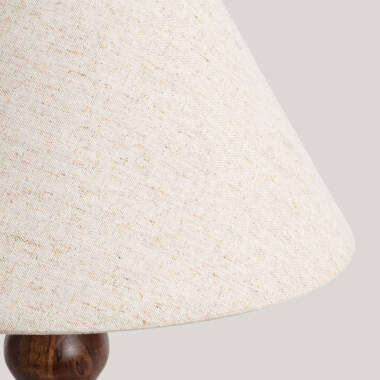 Imagen de Lámpara de Mesa Madera Anahla ILUZZIA