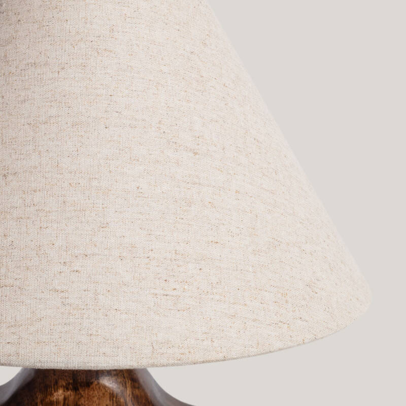 Imagen de Lámpara de Mesa Madera Hunar I ILUZZIA