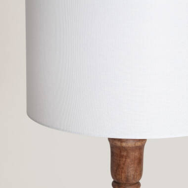 Imagen de Lámpara de Mesa Madera Anand ILUZZIA